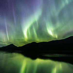 Aurora Borealis - northern lights - southeast Alaska